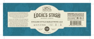 Crazy Mountain Brewing Company Local's Stash September 2017