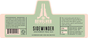 Revolver Brewing Sidewinder September 2017