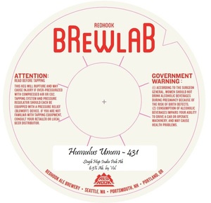 Redhook Ale Brewery Humulus Unum - 431