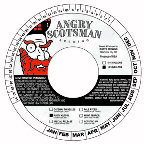 Angry Scotsman Brewing Rusty Kiltpin September 2017