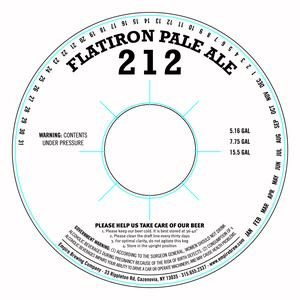 Empire Brewing Company 212 Flatiron Pale Ale September 2017