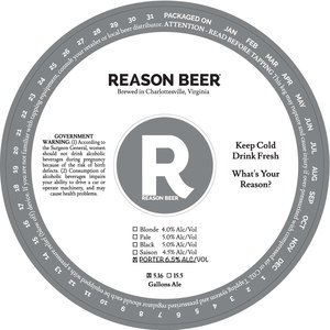 Reason Beer Porter October 2017