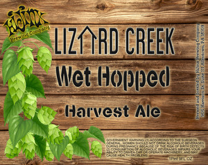 Hijinx Brewing Company Lizard Creek Wet Hopped Harvest Ale