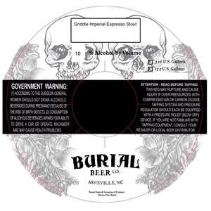 Burial Beer Co. Griddle October 2017