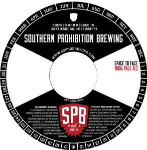 Southern Prohbition Brewing Space To Face October 2017