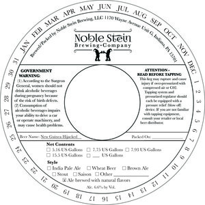 Noble Stein Brewing Company Newguinea Hijacked