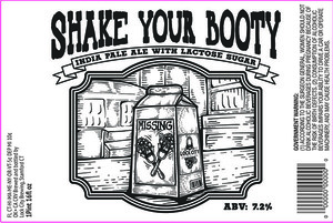 Shake Your Booty India Pale Ale October 2017