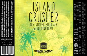 Urban Family Brewing Company Island Crusher October 2017