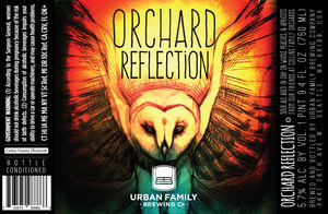 Urban Family Brewing Company Orchard Reflection October 2017