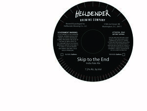Hellbender Brewing Company Skip To The End India Pale Ale