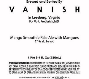 Mango Smoothie Pale Ale With Mangoes October 2017
