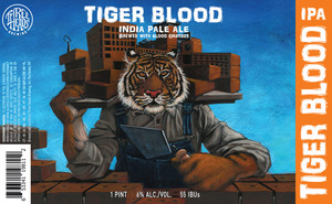 Three Heads Brewing Tiger Blood India Pale Ale October 2017