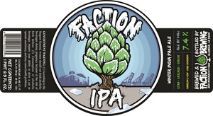 Faction Brewing Winter India Pale Ale October 2017