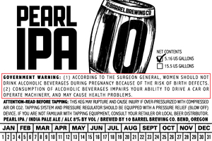 10 Barrel Brewing Co. Pearl IPA October 2017