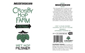 Matchless Crosby Hop Farm Sterling October 2017