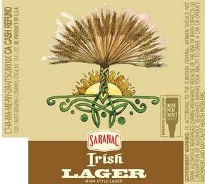 Saranac Irish Lager October 2017