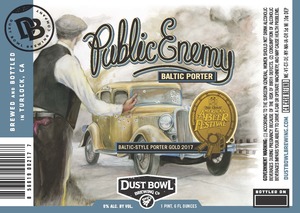 Public Enemy Baltic Porter October 2017