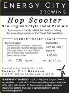 Energy City Brewing Hop Scooter October 2017