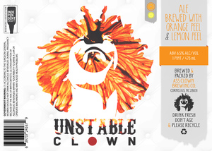 Ass Clown Brewing Company Unstable