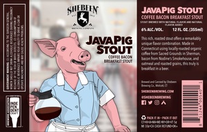 Shebeen Brewing Company Javapig Stout October 2017