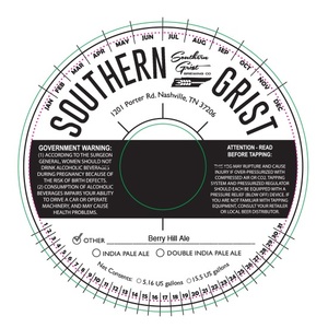 Southern Grist Brewing Company Berry Hill