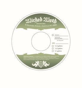 Wicked Weed Brewing Nectarphilia October 2017