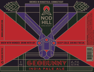 Nod Hill Brewery Geobunny Can October 2017