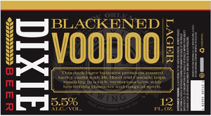 Dixie Beer Blackened Voodoo Lager