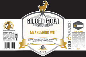 Gilded Goat Brewing Company Meandering Wit