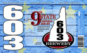 603 Brewery 9th State Imperial Red IPA November 2017