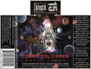 Block 15 Brewing Co. Cosmic Cold Brew Maple Cream