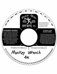 Rock God Brewing Co. Monkey Wrench Ale