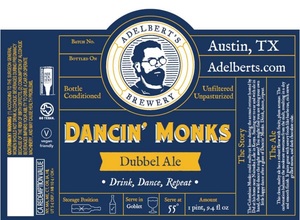 Adelbert's Brewery Dancin' Monks November 2017