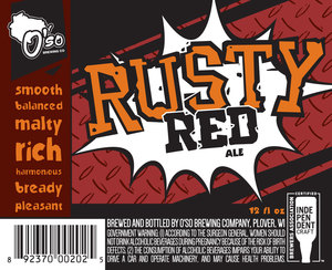 O'so Brewing Company Rusty Red