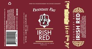 Boundary Bay Brewery Irish Red November 2017