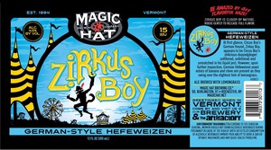 Magic Hat Zircus Boy November 2017