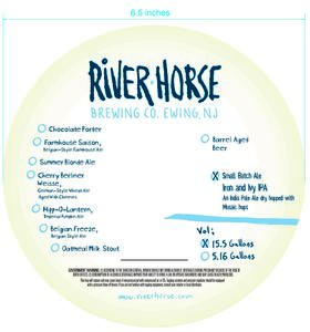 River Horse Iron And Ivy IPA November 2017