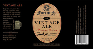 Fortnight Brewing Company Vintage Ale 2017