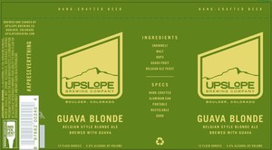 Upslope Brewing Company Guava Blonde December 2017
