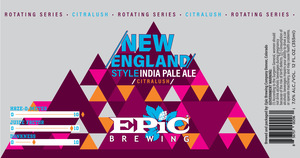 Epic Brewing Company Citralush December 2017