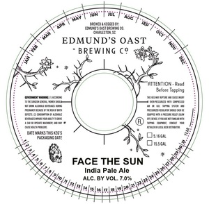 Edmund's Oast Brewing Co. Face The Sun November 2017