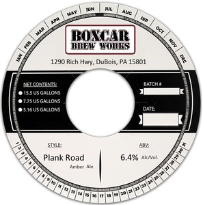 Amber Ale Plank Road
