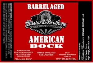 Bastard Brothers Brewing Co. Barrel Aged American Bock
