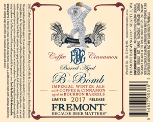 Fremont Brewing Coffee Cinnamon B-bomb November 2017