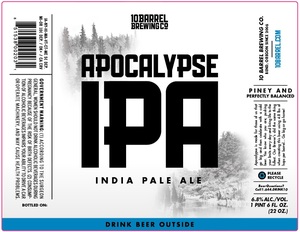 10 Barrel Brewing Co. Apocalypse IPA