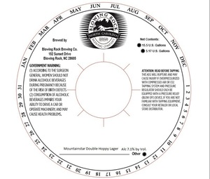 Blowing Rock Brewing Co Mountainstar Double Hoppy Lager