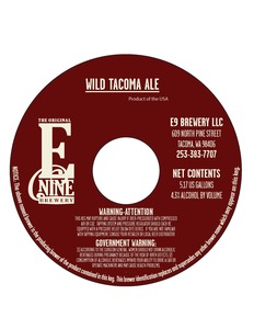 Wild Tacoma Ale November 2017