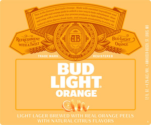 Bud Light Orange November 2017