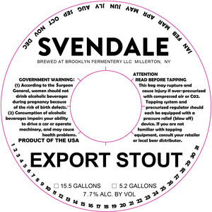 Svendale Export Stout