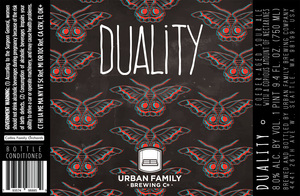Urban Family Brewing Company Duality November 2017